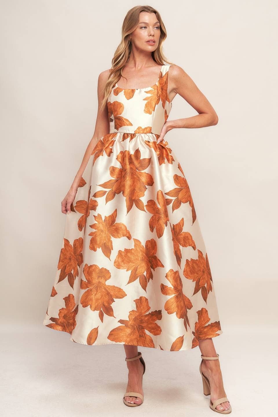 Floral Sleeveless Dress