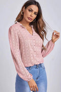 Long sleeve blouse