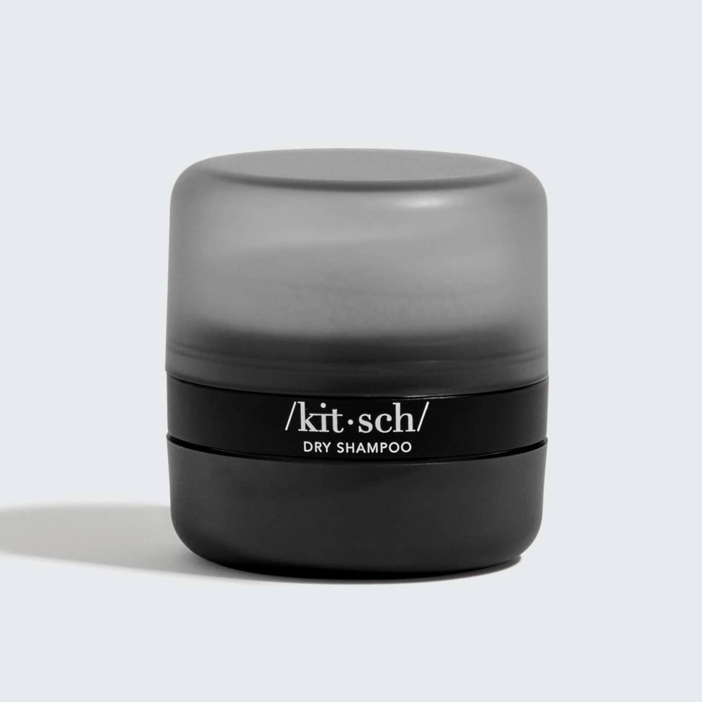 Dark Volumizing Rice Protein Dry Shampoo with Puff