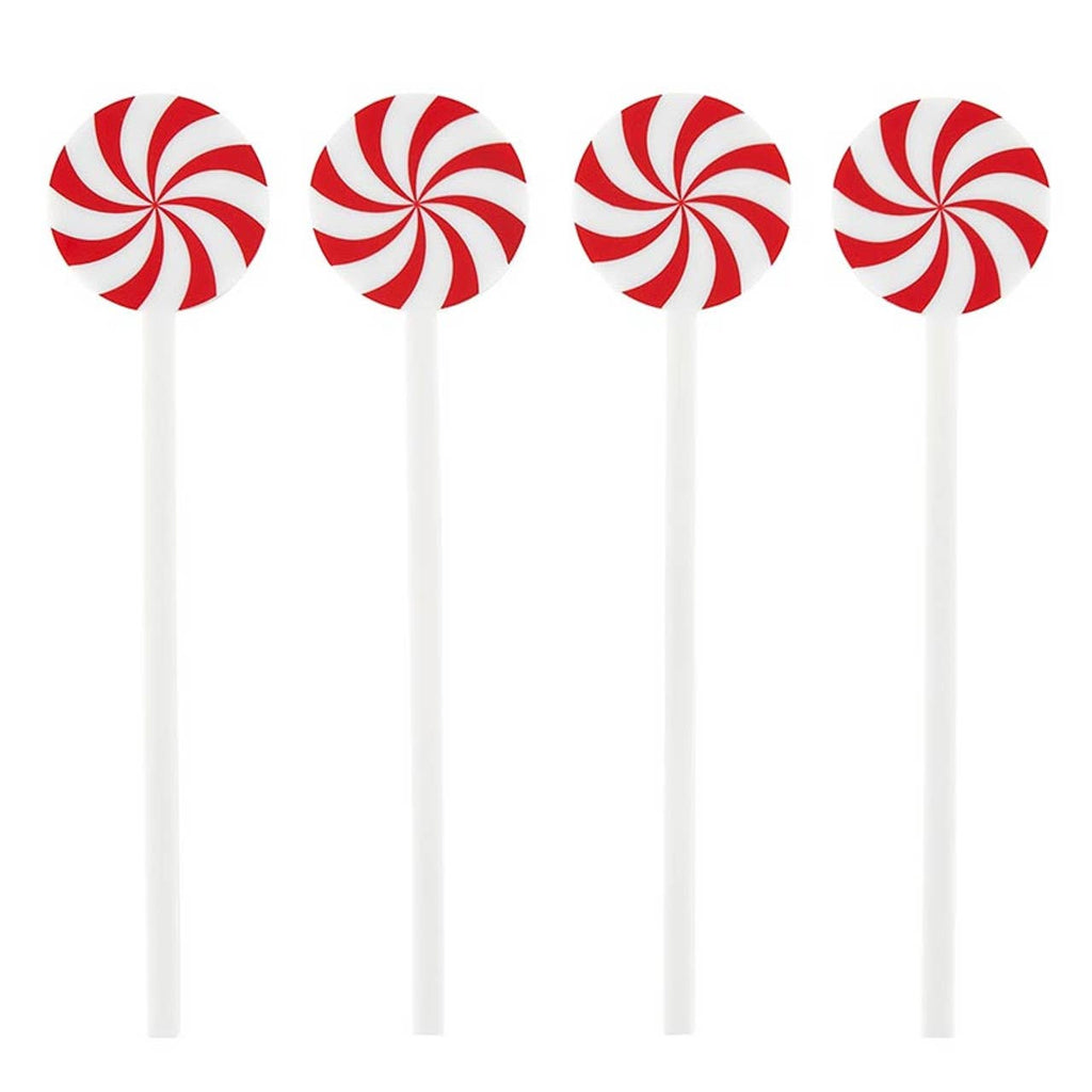 Acrylic Stir Sticks - Peppermint