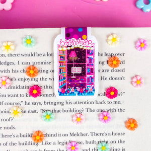 Bookshop at Night Magnetic Bookmark