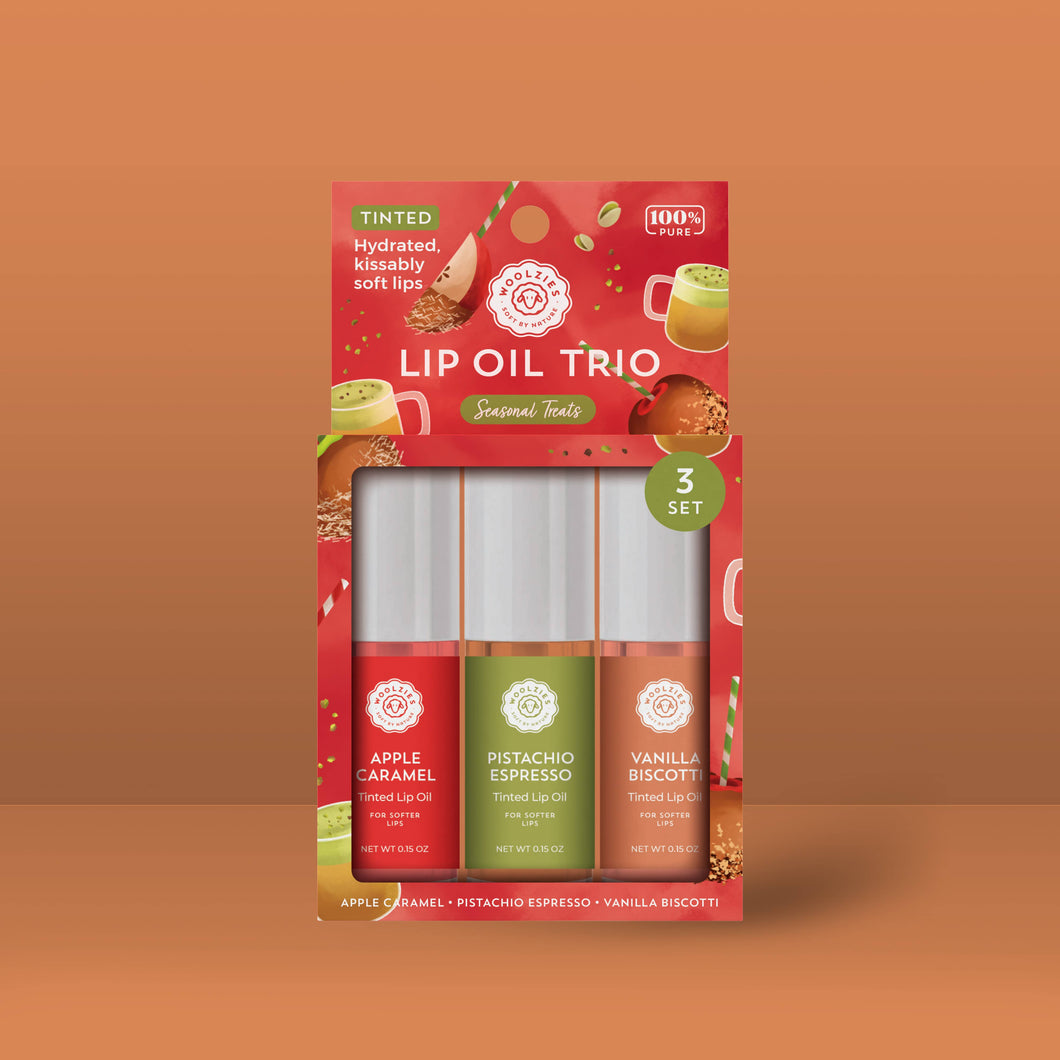 Tinted Lip Oil Trio - Seasonal Treats
