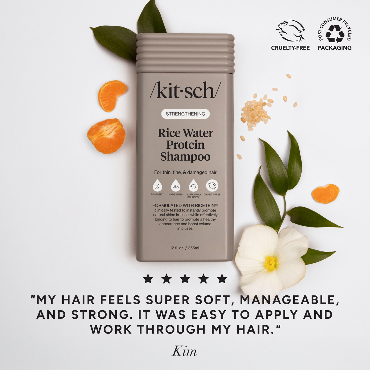 Rice Water Protein Shampoo