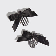 Load image into Gallery viewer, Skeleton Flat Claw Clips 2pc Set