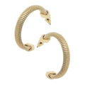 Constance Watchband Hoop Earrings