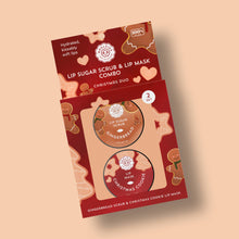 Load image into Gallery viewer, Lip Sugar Scrub &amp; Lip Mask Christmas Duo
