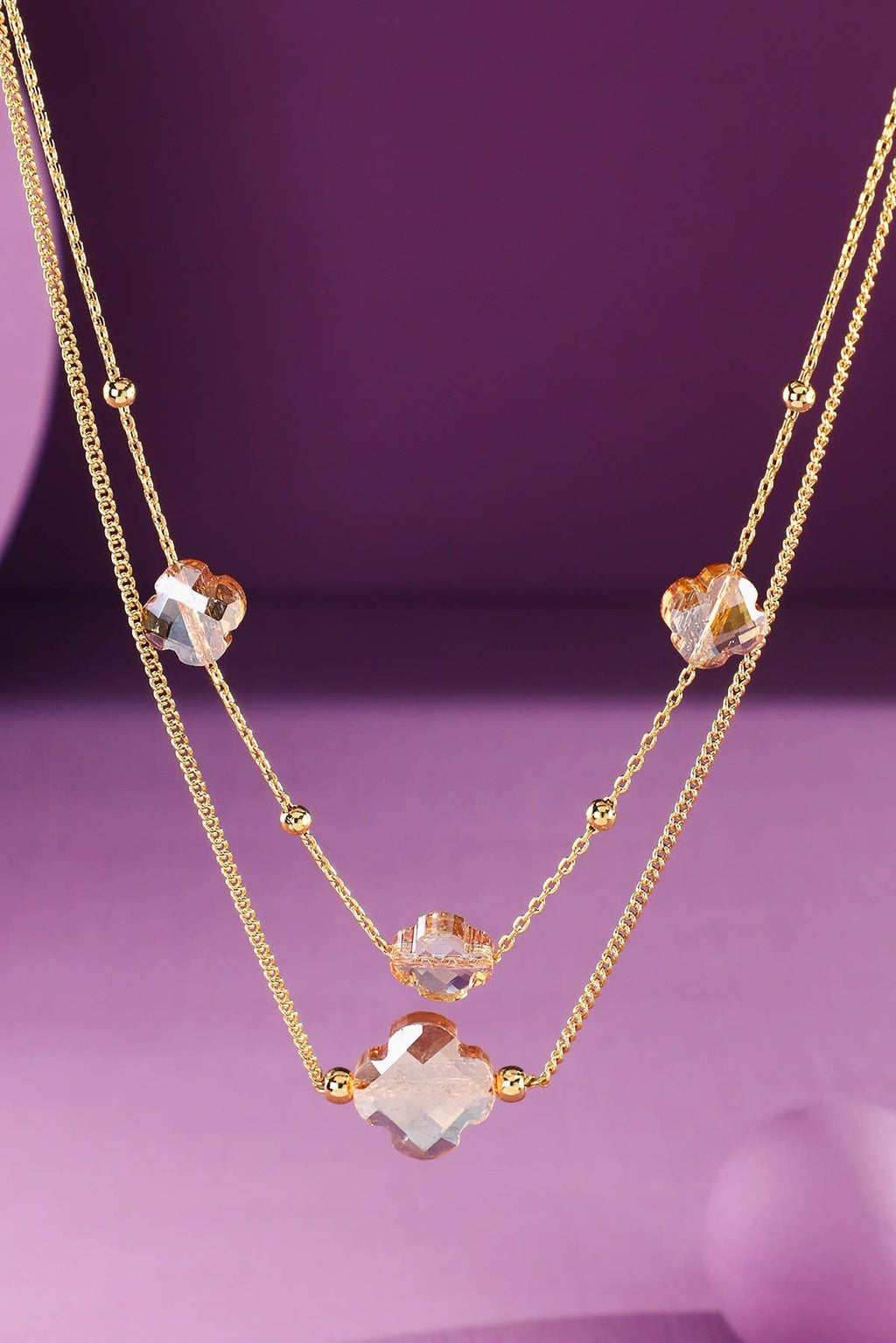 Layered Station Necklace