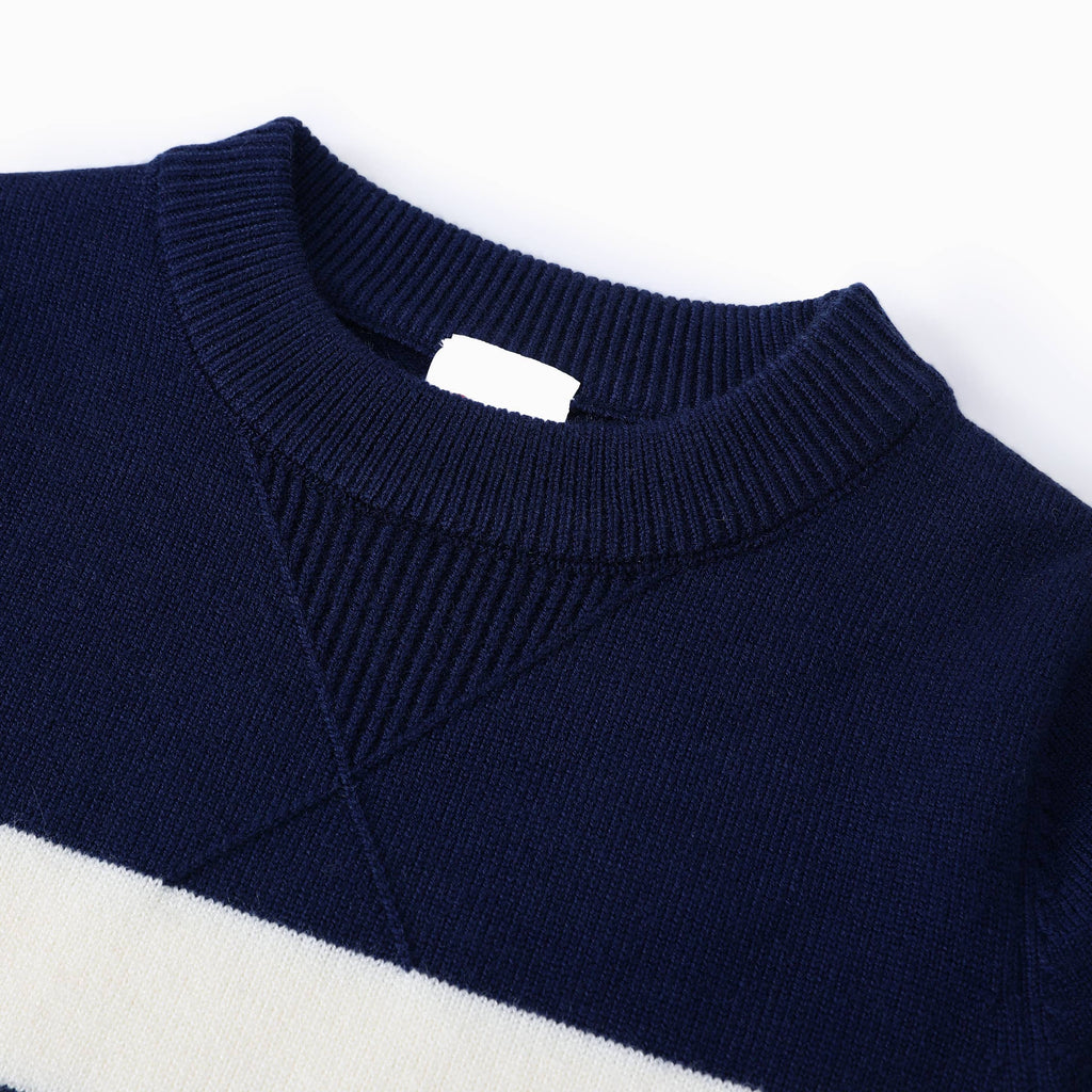 Toddler Boy Stripe Print Sweater