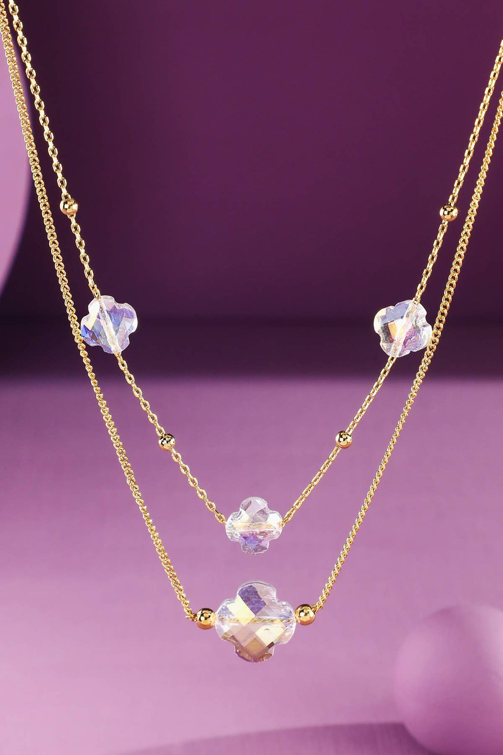 Layered Station Necklace