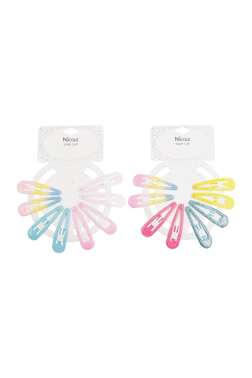 Hair Clips (1 Set of 8)