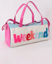 Load image into Gallery viewer, Leather Weekender Bag