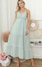 Load image into Gallery viewer, Sage Maxi Dress