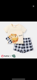 Lion Shorts Set