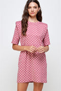 Pink Polka Dot Dress