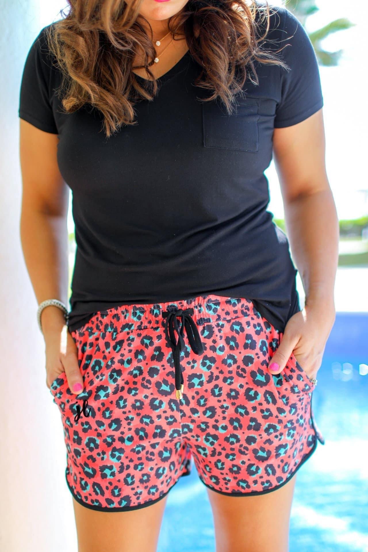 Resort Bound Coral Shorts