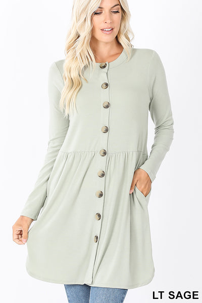Button Up Sweater