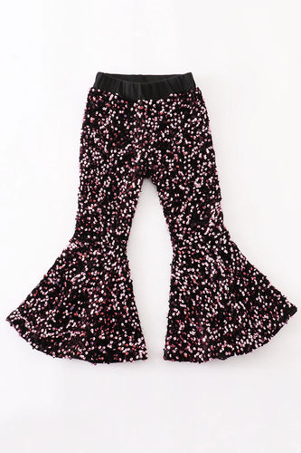 Pink Sequin Pants