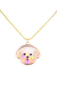Dog Confetti Necklace