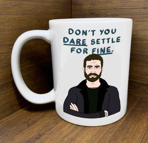 Roy Kent “Don’t Settle” Mug