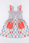Silky Bunny Peep Dress