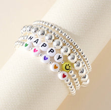 Load image into Gallery viewer, Happy Bracelet Set