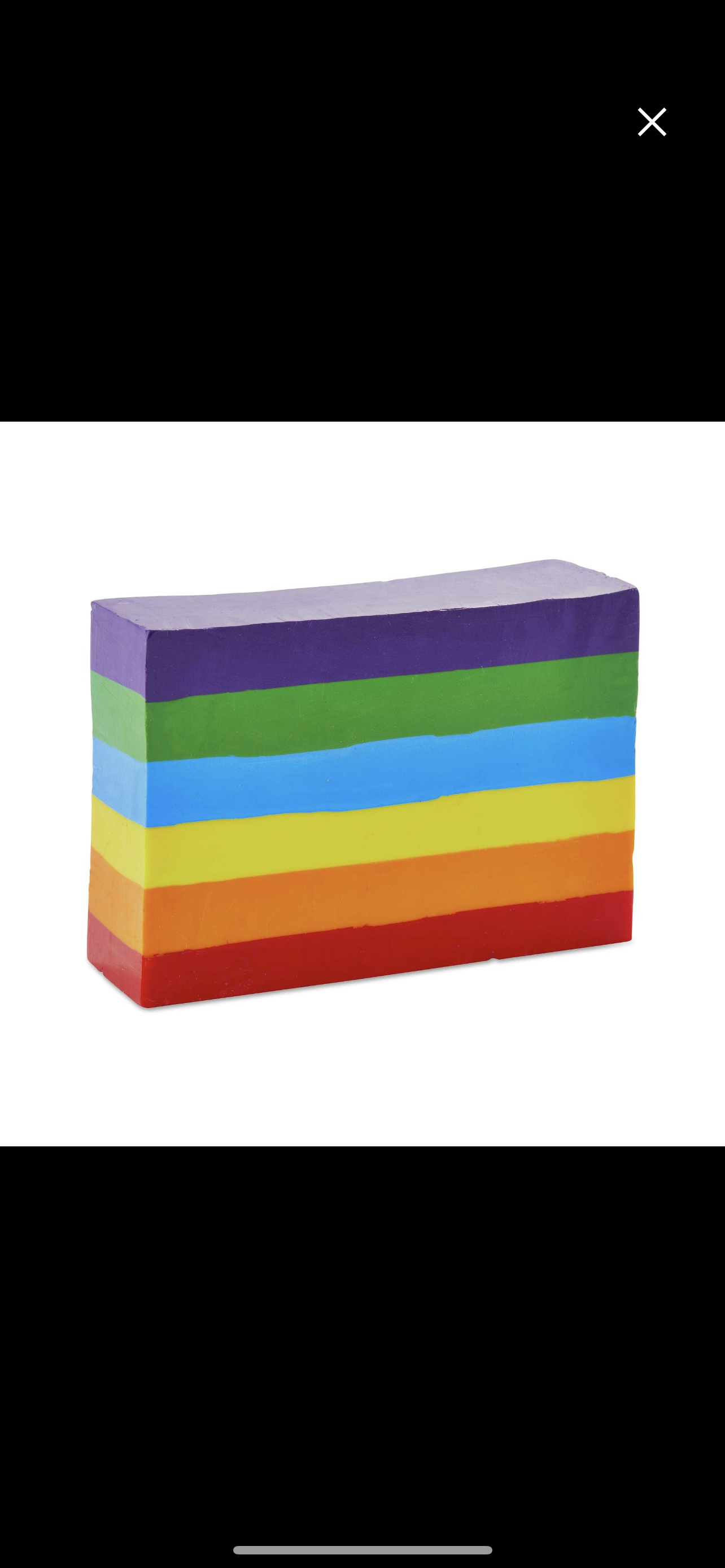 Rainbow Block Crayon