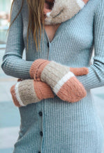 Load image into Gallery viewer, Mohair Wide Stripe Mitten