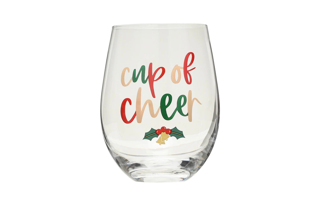 Cup of Cheer Wine Glass