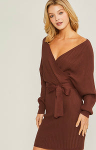 Ribbed Sweater Dress