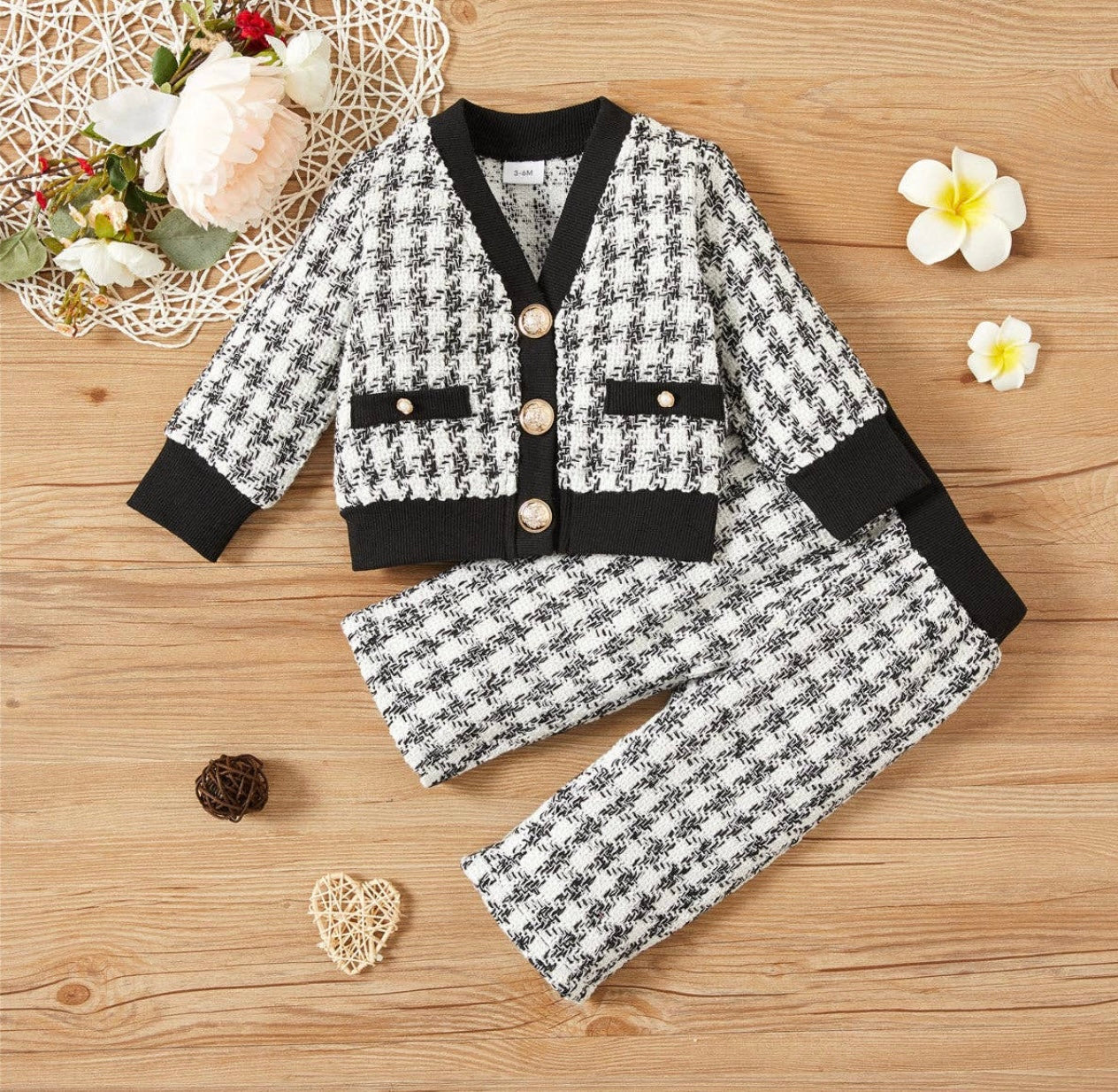 Houndstooth Pant Suit