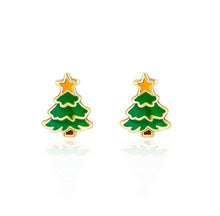 Load image into Gallery viewer, Kids Christmas Earrings